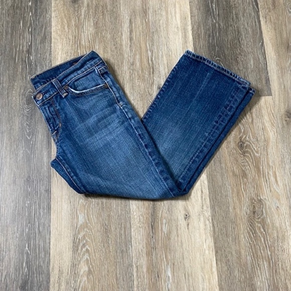 CITIZENS OF HUMANITY Kelly 063 Low Waist Crop Jean - Picture 2 of 11